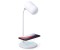 BORÇKA BEYAZ BLUETOOTH HOPARLÖR  ve  WİRELESS SARJ MASA LAMBASI