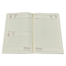 KOCATEPE GRİ TARİHLİ AJANDA (17X24 CM)