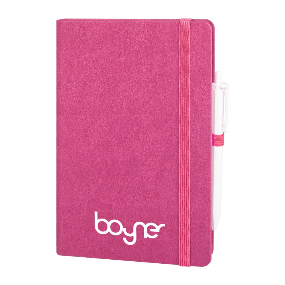 DIŞKAPI PEMBE TARİHSİZ DEFTER (13X21 CM)