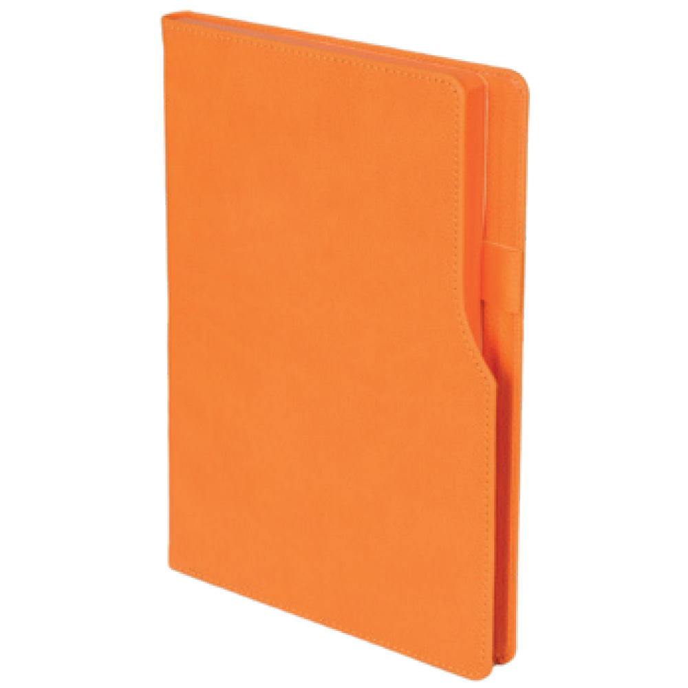 BAHÇELİEVLER TURUNCU TARİHSİZ DEFTER (14,5X21 CM)