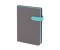 ORAN TURKUAZ TARİHSİZ DEFTER (13X21 CM)