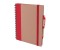 PURSAKLAR KIRMIZI TARİHSİZ DEFTER (15X21 CM)