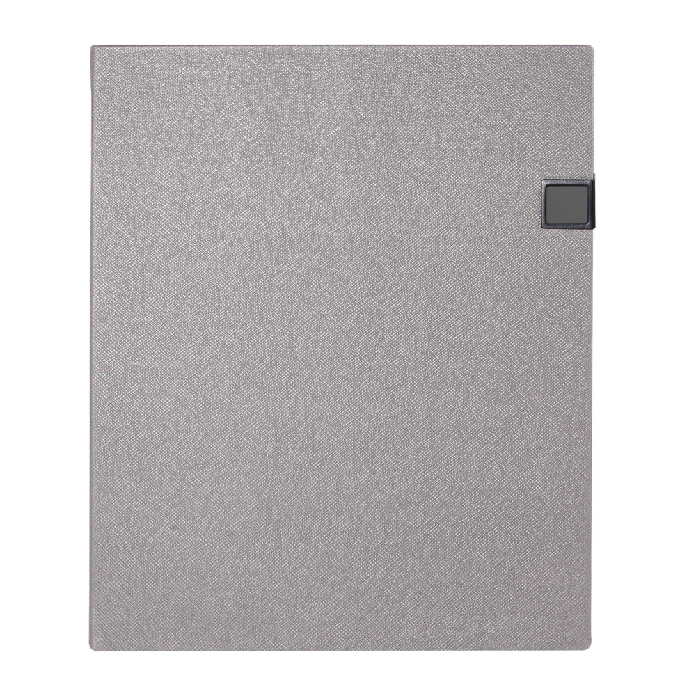 ESAT GRİ TARİHSİZ DEFTER (19X25 CM)