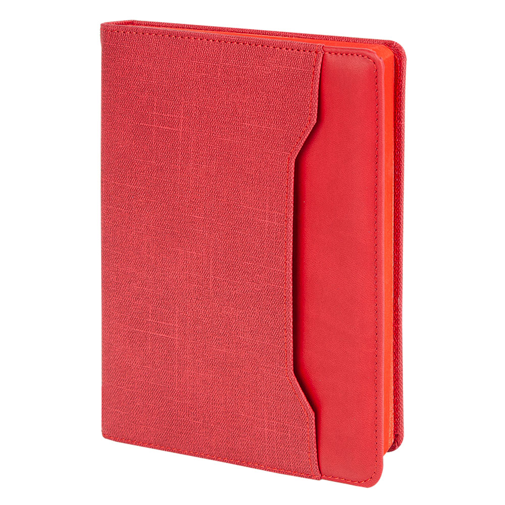 KORU KIRMIZI TARİHSİZ DEFTER (15X21 CM)