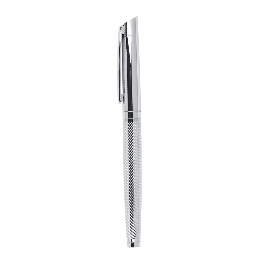 DÜZİÇİ GÜMÜŞ METAL ROLLER KALEM 