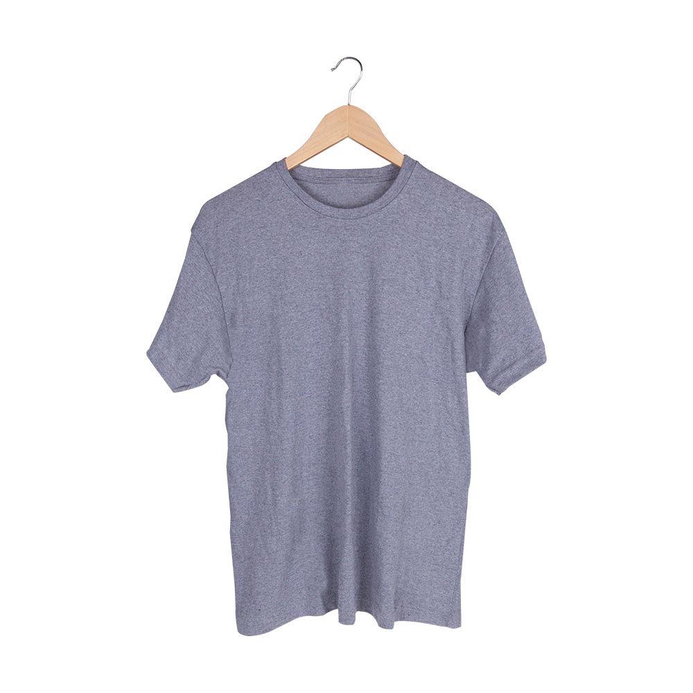 GARDENYA GRİ S SIFIR YAKA TİŞÖRT