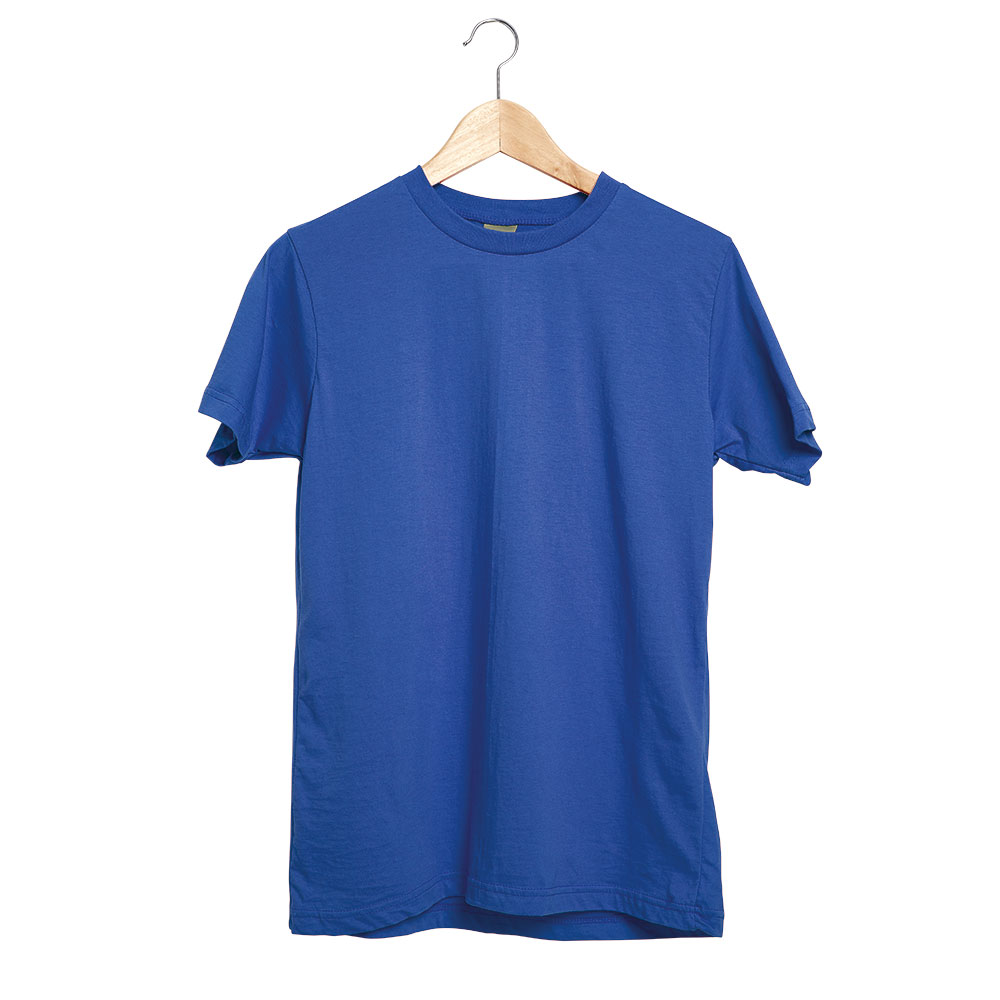 GARDENYA SAKS MAVİ M SIFIR YAKA TİŞÖRT