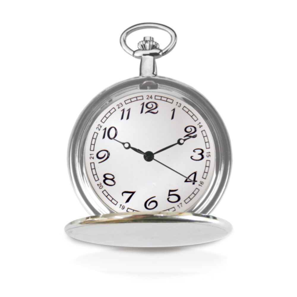 KÖSTEKLİ GÜMÜŞ CEP SAATİ