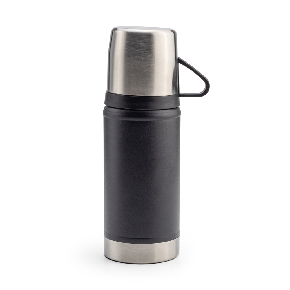 KARTEPE SİYAH 500 ML BARDAKLI TERMOS