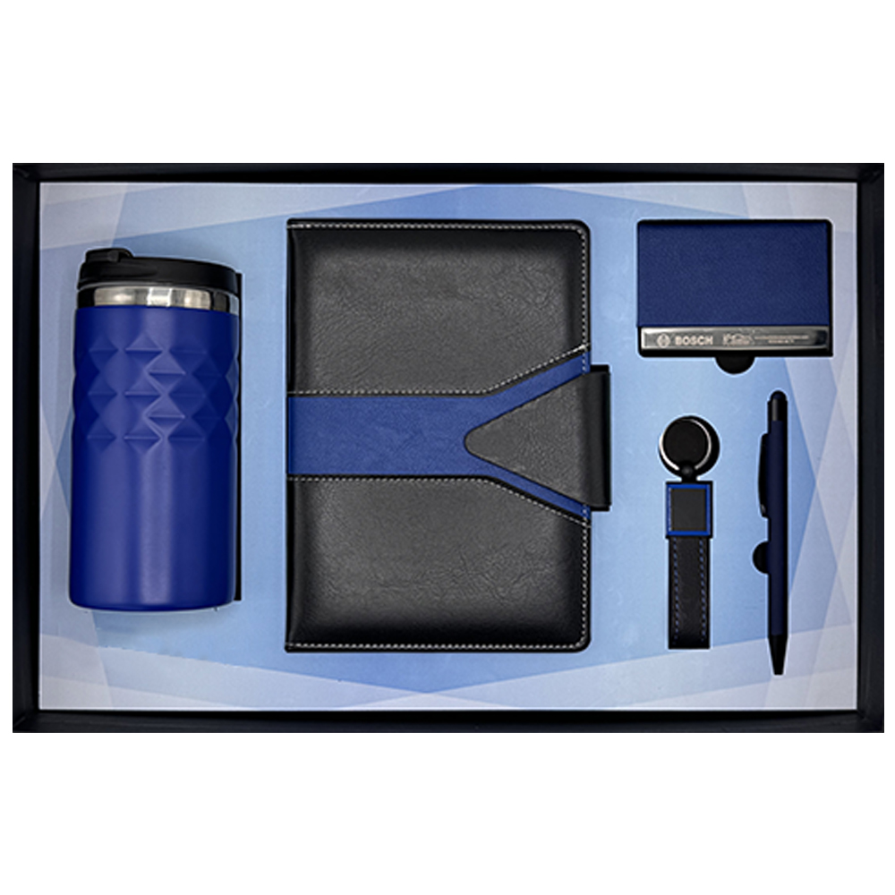 POYRAZ LACİVERT HEDİYELİK SET