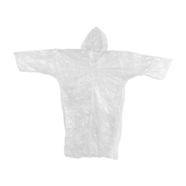 TEK KULLANIMLIK  ŞEFFAF XL YAĞMURLUK