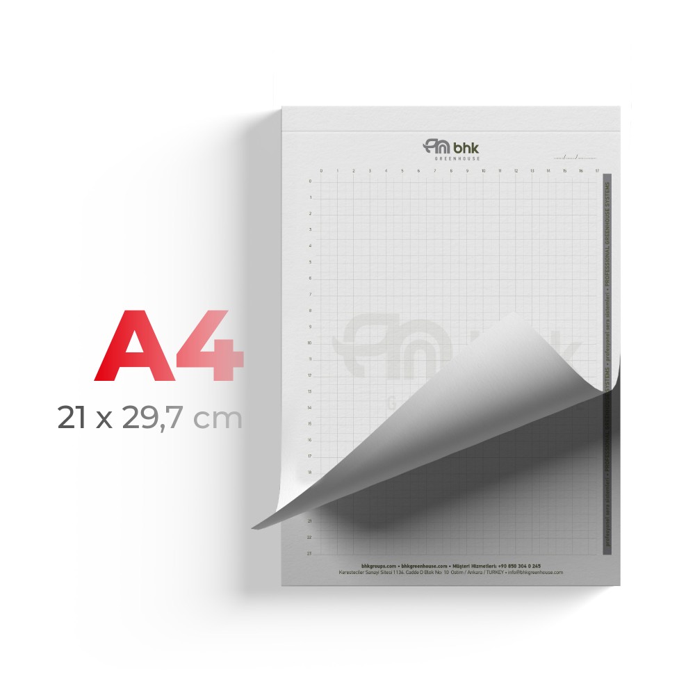 ALA-50 A4 TUTKALLI BLOKNOT