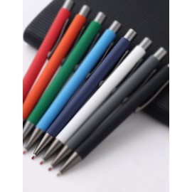 LACİVERT METAL TÜKENMEZ KALEM DF1