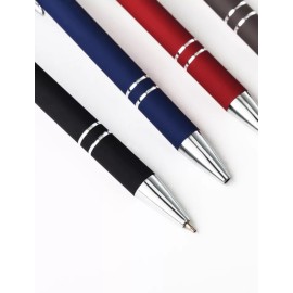 SİYAH METAL TÜKENMEZ KALEM DF2