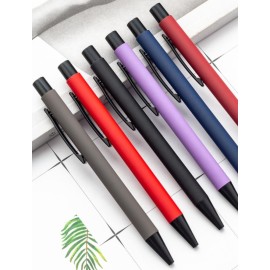 SİYAH METAL TÜKENMEZ KALEM DF1